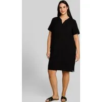 TOM TAILOR PLUS Midikleid Kleider & Jumpsuits Plus Size - Kleid mit V-Ausschnitt