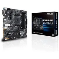Asus PRIME A520M-A II CSM Mainboard, mATX AM4 M.2 USB 3.2 CSM
