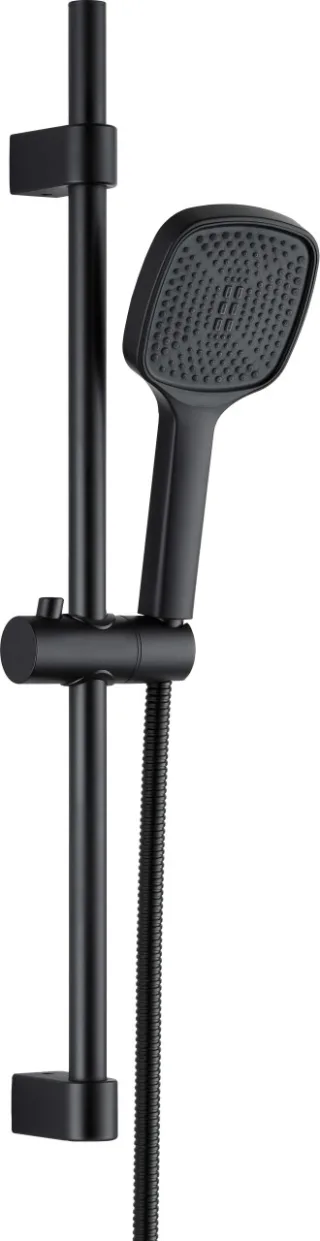 Neuesbad Serie 260 1-Funktion Duschset, Schwarz NB1DENLON51K1