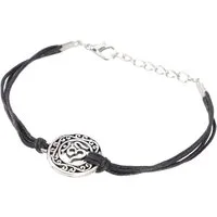 Guru-Shop Armreif Ethno Armband OM - schwarz