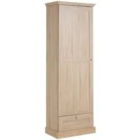 OTTO home Garderobenschrank Binz mit schöner Holzoptik, mit vielen Stauraummöglichkeiten, Höhe 180 cm