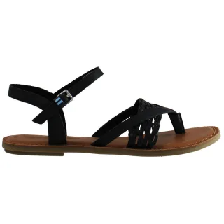 Toms Lexie Damen schwarze Sandalen