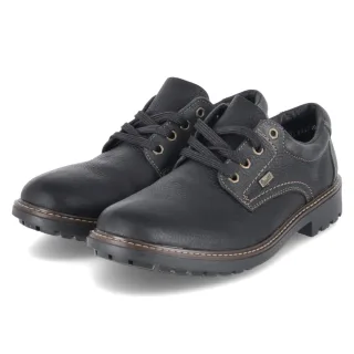 Rieker Halbschuhe - Gr. 40 - Schwarz - Glattleder
