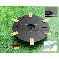 Plastik Parts Mährobotermesser Messerscheibe 6 Klingen Messerteller Gardena Sileno + R100 R130 R160
