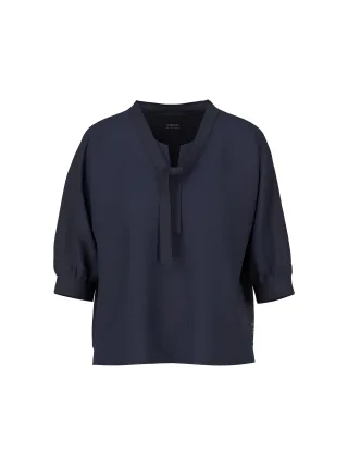 Marc Cain Sports - Schleifen-Shirt Rethink Together navy - Gr. - 40