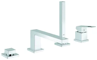 Grohe 4-Loch Einhand-Wannenkombination Eurocube 19897 chrom, 19897001 19897001