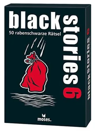 moses 006029 - Black Sstories 6: Fünfzig rabenschwarze Rätsel
