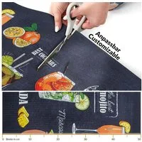 ANRO Küchenläufer Hochwertig GreenLine Flurläufer Teppichläufer Textil, Eckig, Höhe: 3 mm, Textil