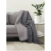 Wohndecke Lanudo® Premium Sherpa Kuscheldecke Wohndecke XL Sofadecke 150 x 200, Lanudo