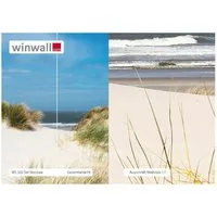 winwall Duschrückwand Duschrückwände ALU-Verbundplatte Dekor: Nordsee, (1-tlg), Wandverkleidung aus Alu