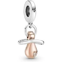Pandora Kettenanhänger Pandora Baby-Schnuller Charm-Anhänger 781490C01 Anhänger
