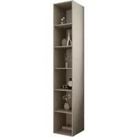 ABIKS MÖBEL Bücherregal Inova 1 Bibliothek Regal Säule, Aufbewahrungsmöbel