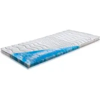 MeineMatratze24, Topper Aquasoft Gelschaum, 8 cm hoch, Gelschaum, Optimale Druckentlastung und besonders hygienisch