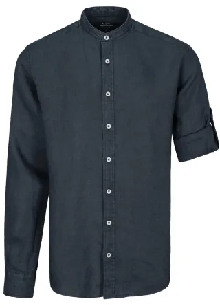 COMMANDER Finest Clothing - Hemd, 1/1 Arm dark navy - Gr. - L