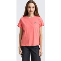 TOM TAILOR T-Shirt T-Shirt T-Shirt mit Stickerei