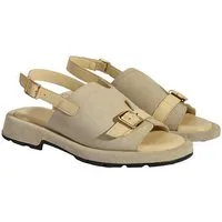 Desa Damen-Sandalen – Obermaterial aus Wildleder, Lederfutter, Schnallenve Slipper