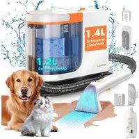 UWANT Teppichreinigungsgerät B300 PRO Waschsauger Teppichreiniger, 600W 18kPa Polsterreiniger, 600 W, mit Beutel, mit Reinigungsmittel & Fugenbürste, für Teppich, Sofa, Polster, Auto