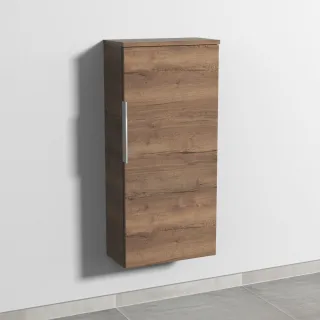 Sanipa 3way Mittelschrank mit 1 Tür, Eiche-Tabak, UM17150 UM17150