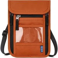 LuxusKollektion Brustbeutel Brustbeutel RFID Schutz Mehrere Taschen Reisegeldbeutel Brusttasche