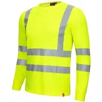 Nitras Warnschutz-Shirt Warnschutz Langarmshirt Kl. 3 "MOTION TEX VIZ" UV-Schutz