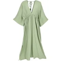 Guru-Shop Midikleid Boho Sommerkleid, luftiges.. alternative Bekleidung