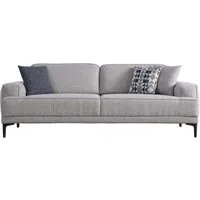 Villa Möbel Sofa Athens, 3-Sitzer 1 Teile, mit Relax-/Bettfunktion durch verstellbare Rückenlehne