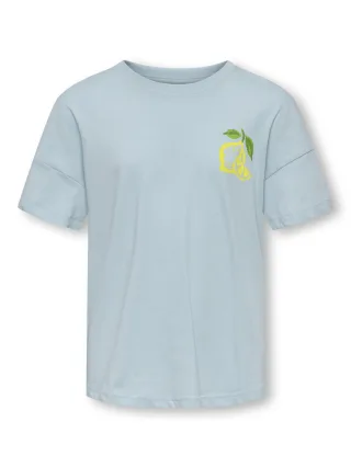 KIDS ONLY - KOGLIMONE LIFE S/S RLX PRINT TOP JRS Winter Sky - Gr. - 164