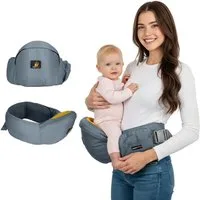 Youyijia Tragetasche Baby Hüftsitz Tragehilfe für Kinder 0-36 Monate – 4 Tragepositionen
