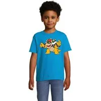 Blondie & Brownie T-Shirt Kinder Bowser Mario Yoshi Luigi Game Gamer Konsole Retro
