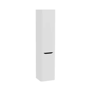 VitrA New Integra Round Hochschrank mit Wäschekorb 40 x 37 x 180 cm (BxTxH) Türanschlag Matt,80015 80015