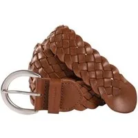TOM TAILOR Flechtgürtel TTLISA 4 cm breiter Damengürtel, Flechtledergürtel, modisches Must-Have