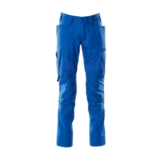 MASCOT Herren Hose mit Knietaschen ACCELERATE Azurblau 44 - 18579-442-91-82C44