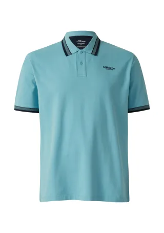 s.Oliver - Polo-Shirt türkis - Gr. - 3XL