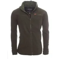 Anapurna Fleecejacke Herren Fleecejacke Outdoor Freizeit Jacke Übergangsjacke in Unifarbe, mit Kapuze, mit Stehkragen