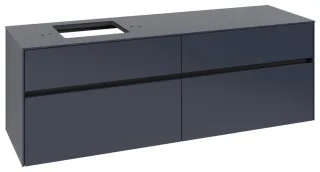Villeroy & Boch Waschtischunterschrank Collaro C135B0 1600x548x500mm m. Bel. 4 Ausz. Waschtisch li M C135B0VQ