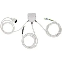 Xavax Küchenanschlussverteiler (Splitter) für elektrische Geräte (00111999) Elektro-Kabel