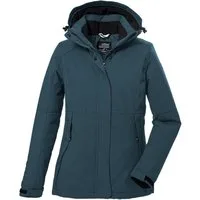Killtec Outdoorjacke KOW 37 WMN JCKT Wasserdichte Damen Funktionsjacke mit abnehmbarer Kapuze