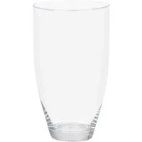 GlasArt Tischvase Elegante Glasvase 24 x Ø 13 cm Transparent und glatt (1 St)