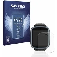 Savvies Displayschutzfolie Schutzfolie für Xplora XGO3 (1. Gen), 6 Stück, Displayschutz Schutz Folie Klar Transparent