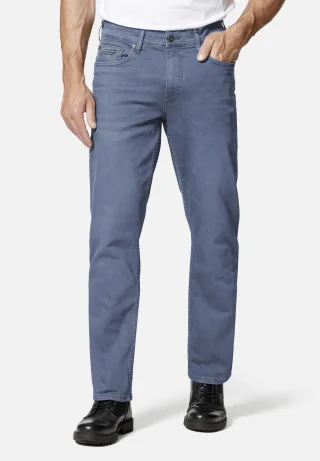 HERO by John Medoox 5-Pocket-Jeans "Denver Denim Season Regular Straight Stretch Jeans" Straight Fit Casual Clean Wash Denim Jeans für Herren