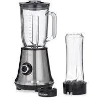 Severin Stabmixer SM 3737 Smoothie Mix & Go – 2-in-1 Standmixer, 500 W, 1,0L To-Go