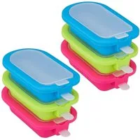 relaxdays Eisform Eisformen 6er Set Silikon