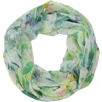 MIRROSI Loop Damen Schal mit Tollem Muster Weich aus 100% Viskose, Schlauchschal, (ca.160x48cm, zweimal um den Hals wickelbar), Damen Halstuch Stola ideal für Frühling,Sommer, Herbst