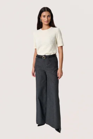 Jeans SLNinnie Straight fit dark blue
