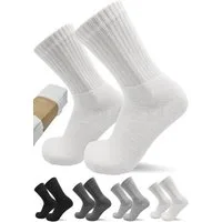 sogzz Tennissocken 5-30 Paar Sportsocken 80% Baumwolle Arbeitssocken Herren Damen (Modell: Sport Basic, 10-Paar)