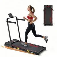 FunLife Laufband 4-in-1 Walking Pad mit 7% Steigung (Packung), 12 km/h, Bluetooth-App, klappbar