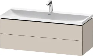 Duravit L-Cube c-shaped Set wandhängend Taupe Matt 1200x480x480 mm - LC6953O91910000 LC6953O91910000