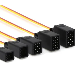 RS R88 Y-wire RC Servo Extension Cable 1 to 2 / 1 to 3 / 1 to 4 / 1 to 5 / 1 to 6 for RC Car Boat Aircraft Models