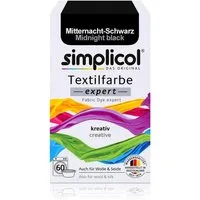 simplicol Textilfarbe Simplicol Textilfarbe expert Mitternacht-Schwarz 150g-Farbe zum Färben