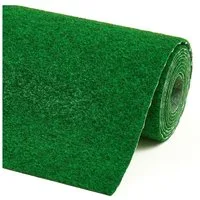 misento Kunstrasen Easy, rechteckig, Höhe: 4 mm, Rasenteppich für Balkon und Terrasse mit Drainage-Noppen